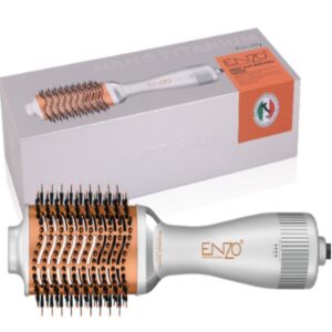 خرید برس سشوار انزو ENZO NANO TITANIUM | برس حرارتی حرفهای برای خشککردن و حالتدهی مو